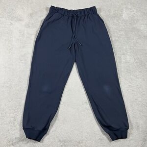 Lululemon Jogger Pants Women 8 Blue Stretch High-Rise Performance Casual